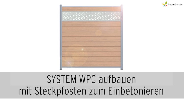 TraumGarten SYSTEM ALU Plus Zaun-Anschluss-Set TraumGarten SYSTEM ALU Plus Zaun-Anschluss-Set