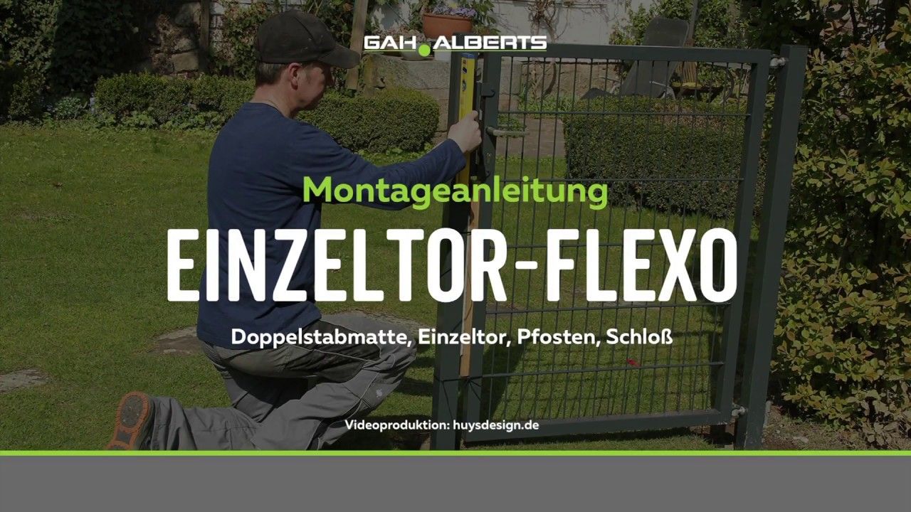 Alberts® Flexo Einzeltor Typ 6/5/6