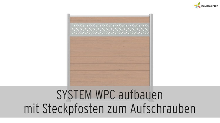 TraumGarten SYSTEM ALU Plus Zaun-Anschluss-Set TraumGarten SYSTEM ALU Plus Zaun-Anschluss-Set